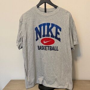Nike Heather Gray Standard Fit Tee